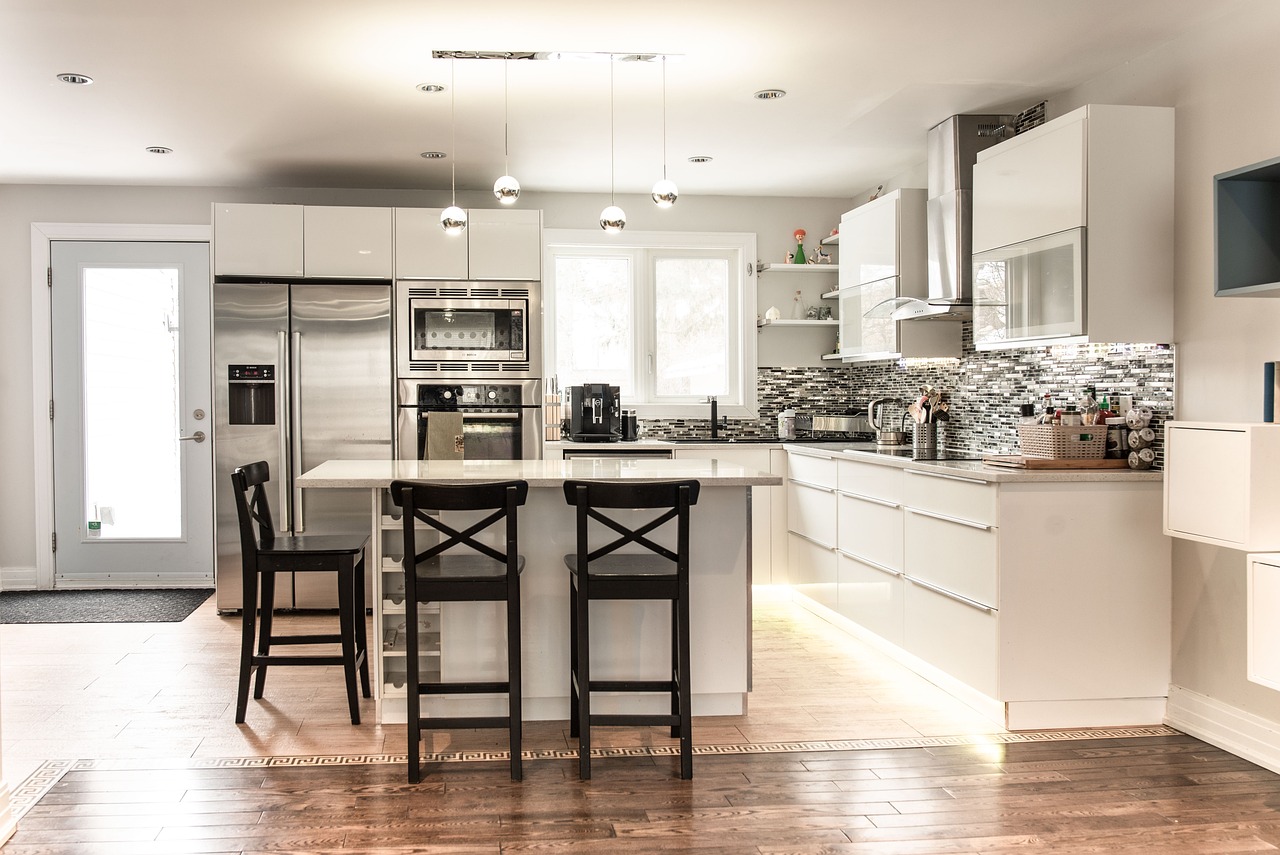 bright modern kitchen